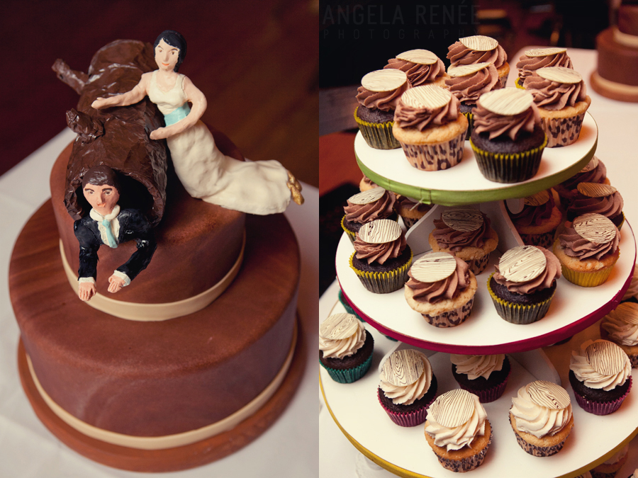 Angela Renee Photography, Bleeding Heart Bakery Cupcakes, Chicago Wedding