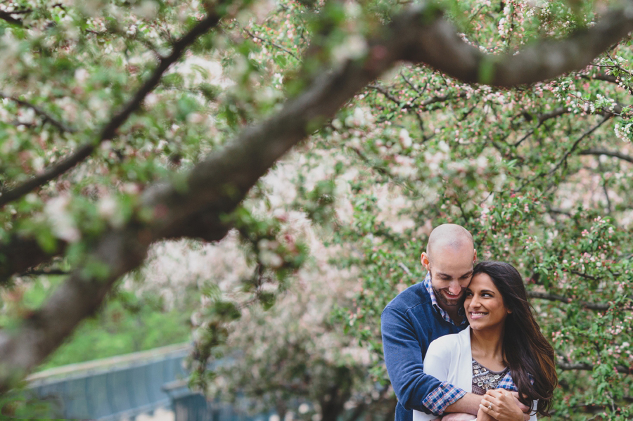 Chicago Botanical Gardens Engagement Photos