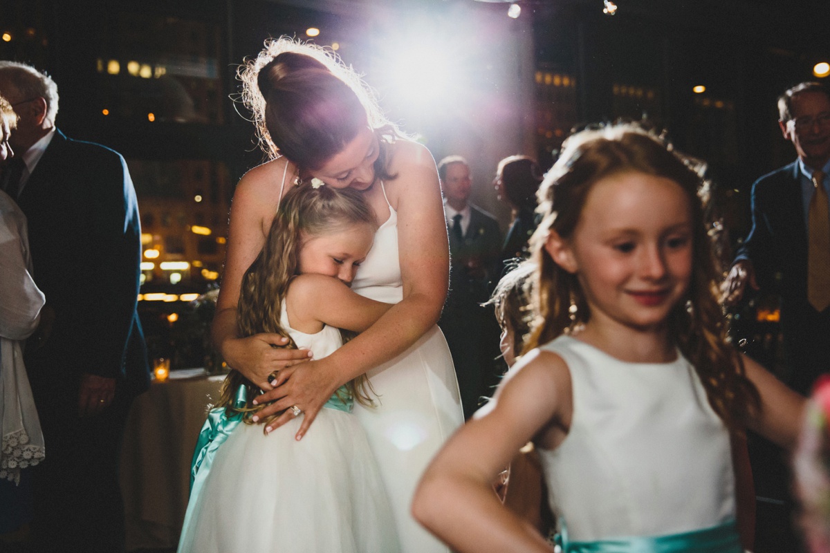 bride-and-flowergirl-reception