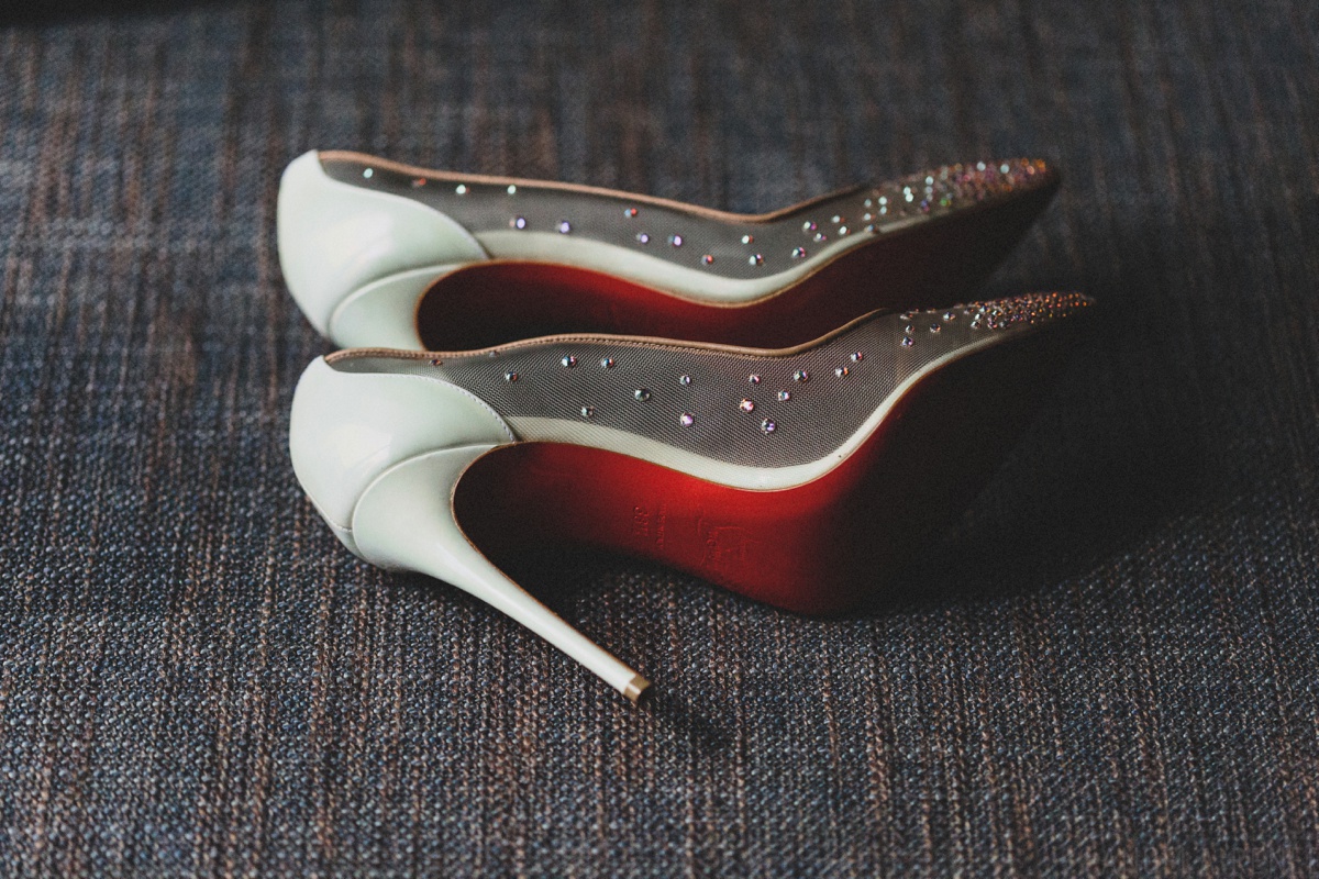 louboutin wedding shoes