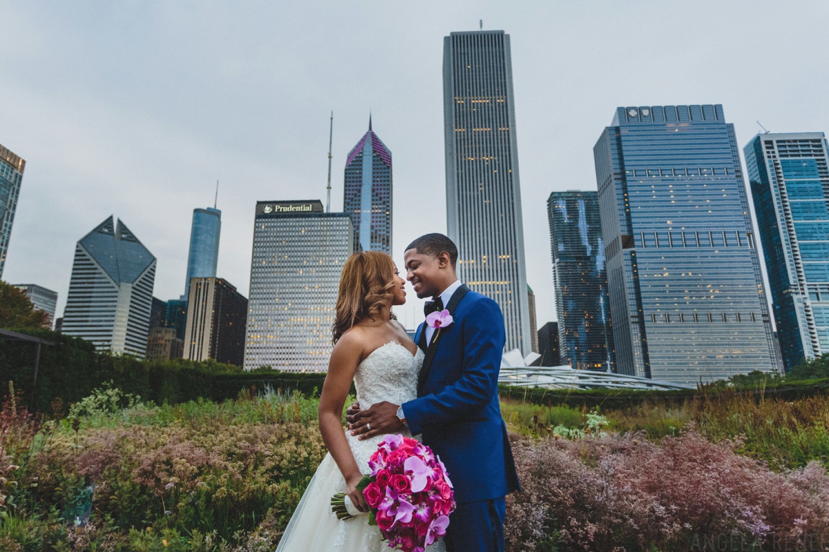 wedding pictures lurie garden