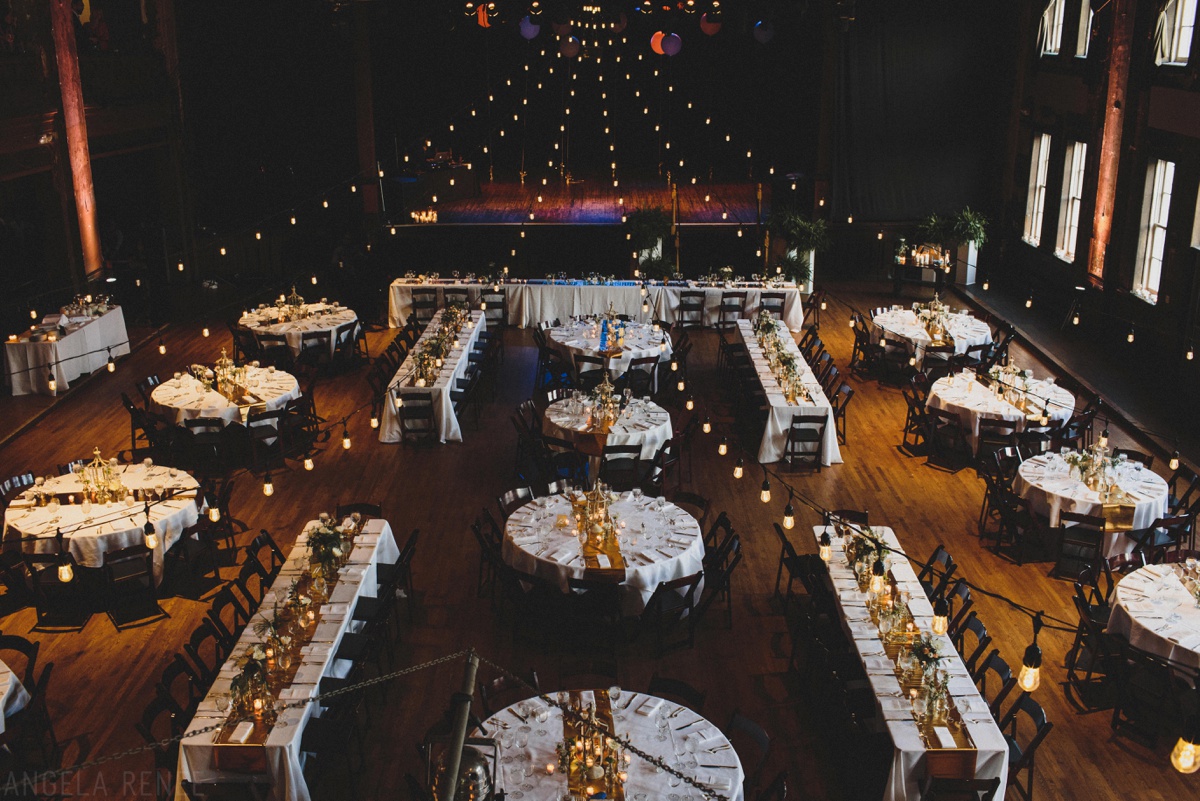 turner hall ballroom wedding reception