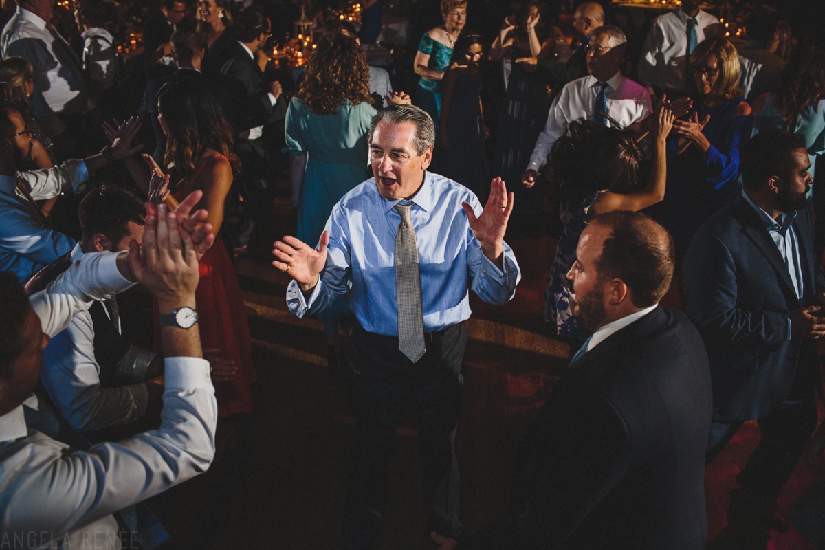 turner hall ballroom wedding dancing