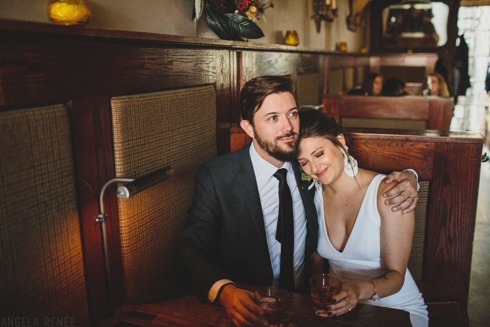 bride-and-groom-having-drink